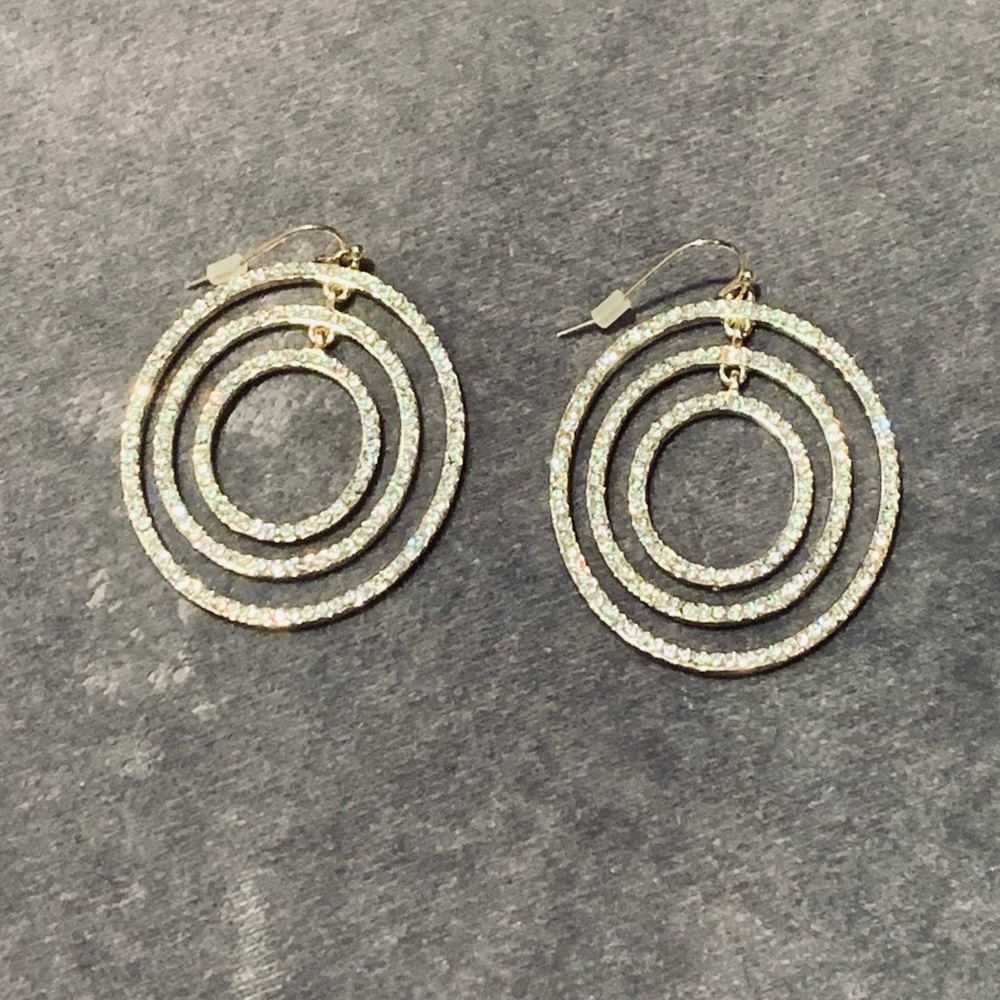 CZ Hoop Earrings